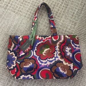NWT Vera Bradley Hathaway Tote in Bossanova Bold